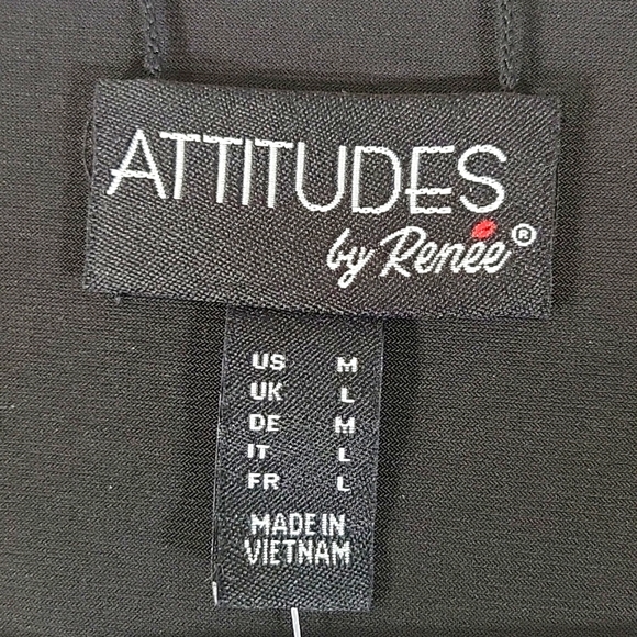 2 Tops in 1 Reversable QVC Floral Brown Tan Gray Tunic Size M - Picture 7 of 7